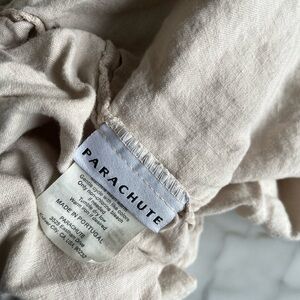 Parachute Bone Linen Queen Fitted Sheet